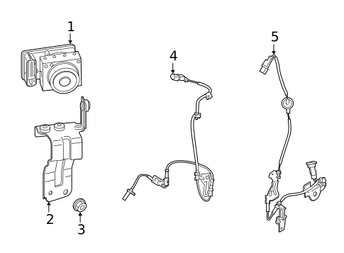 ABS Components for 2019 Hyundai Veloster #0