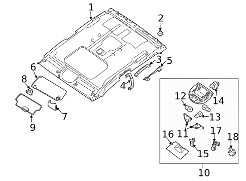 Sunroof for 2011 Nissan TITAN #1