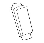 5894453020 - Body: Console Assembly Rear Cover for Lexus: IS250, IS350 Image