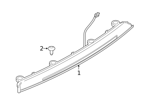 High Mount Lamps for 2020 Jaguar I-Pace #0