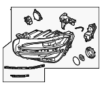 92103G9520 - : Headlamp for Hyundai Image