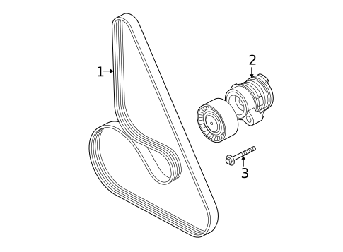 Belts & Pulleys for 2024 BMW X5 #0