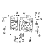 68110232AA - Interior Trim: Seat Latch for Mopar Image