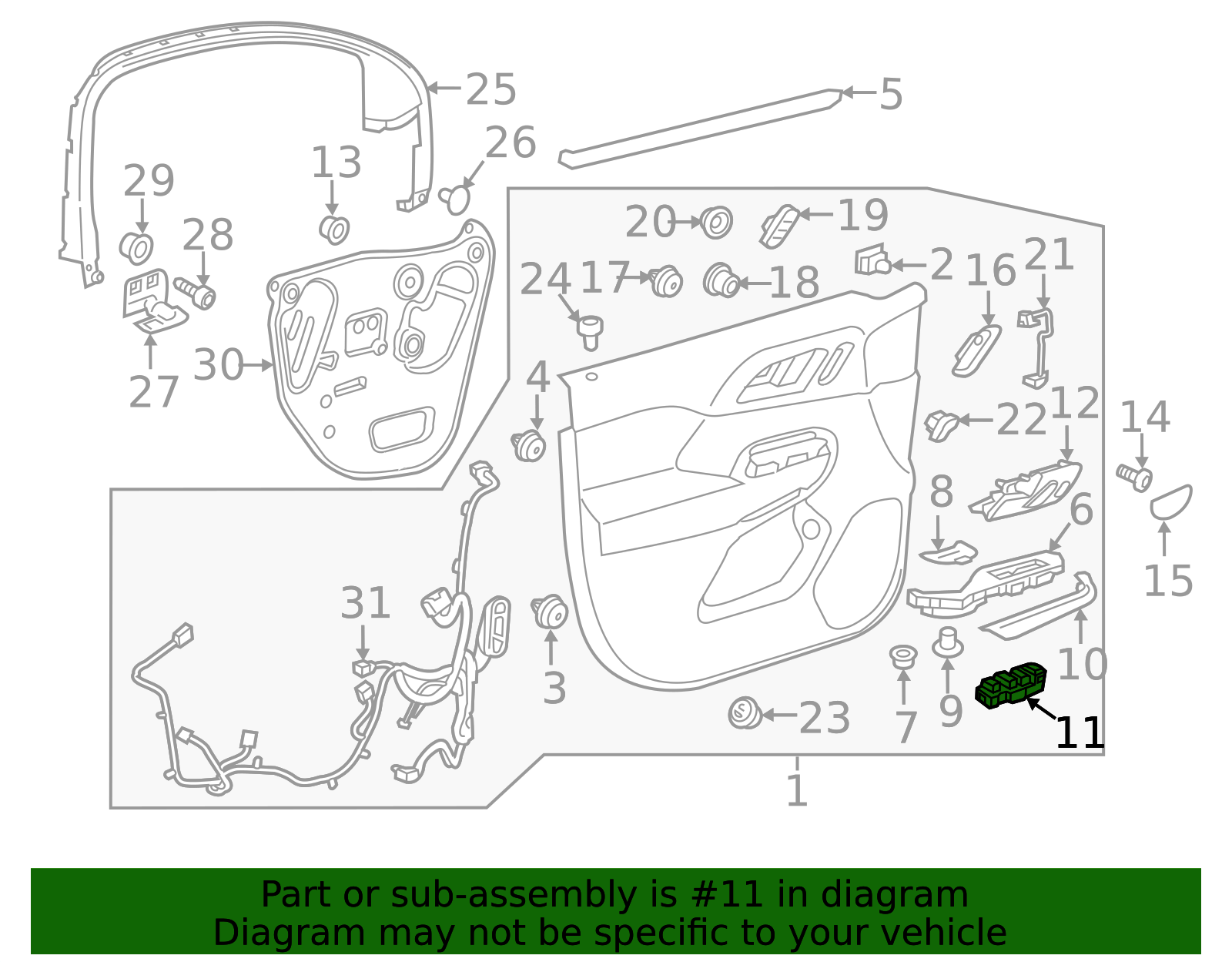 2017-2025 GMC F (S)Switch 85694271 | QuirkParts
