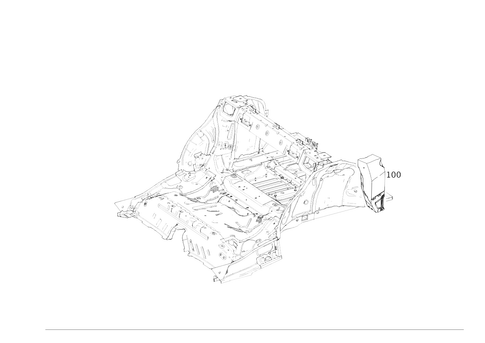 Insulation in Luggage Compartment and Rear End Pillar for 2021 Mercedes-Benz A 35 AMG&reg; #0
