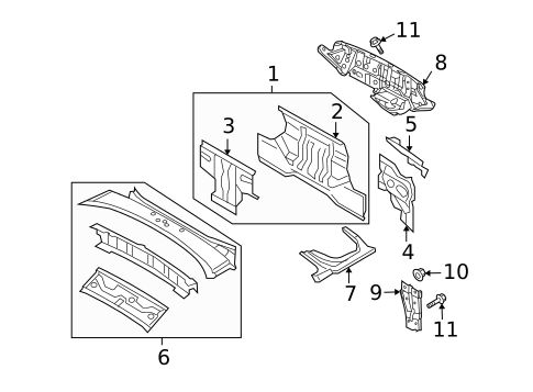 Rear Body for 2006 Mazda MX-5 Miata #0
