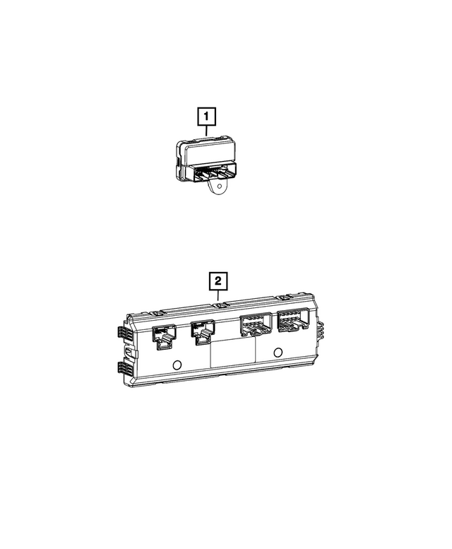 57009227AC - Electrical: Heated Seat Module, Driver for Mopar Image