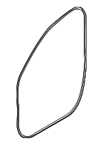 51727390750 - Body: Door Weather-strip for BMW Image