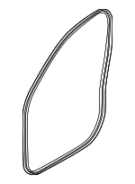 51725A34559 - Body: Surround Weather-strip for BMW Image