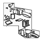 1F1Z19850A - HVAC: Evaporator Core for Ford: Contour, Taurus | Lincoln: Continental | Mercury: Sable Image