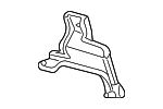 F6DZ19A804AB - HVAC: Housing Assembly Support Bracket for Ford: Taurus | Mercury: Sable Image