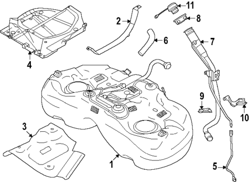 Fuel System Components for 2024 Subaru Impreza #0