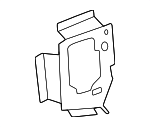 2546300102 - Body: Bracket for Mercedes-Benz Image