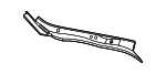 2546306802 - Body: Rear Pillar Reinforced for Mercedes-Benz Image