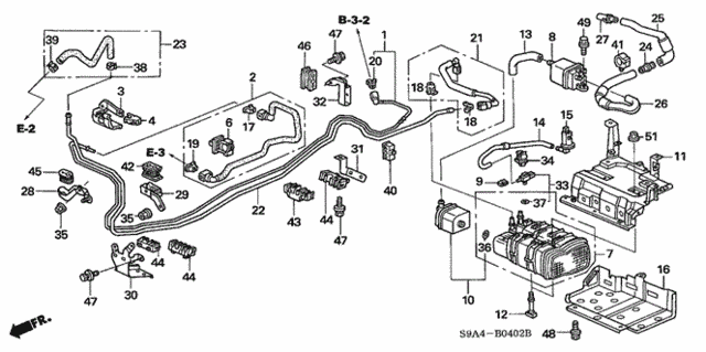 Fuel Pipe (3) for 2005 Honda CR-V #0