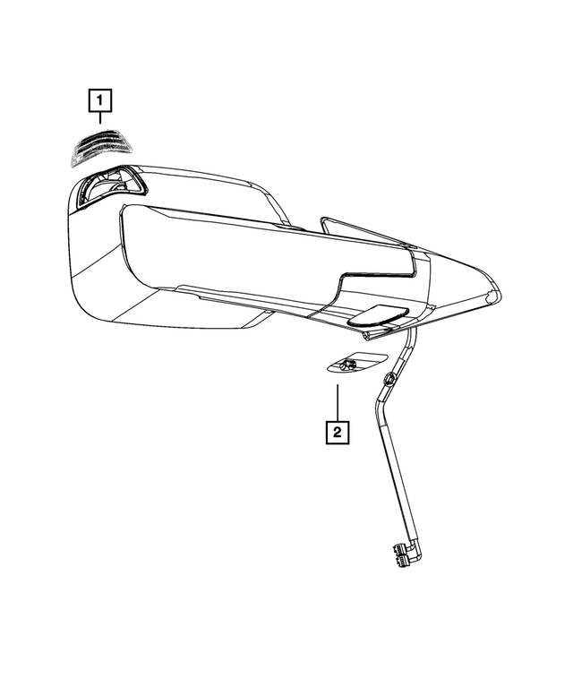 68087234AA - Electrical: Turn Signal Lamp for Mopar Image