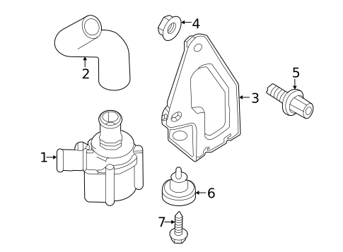 Water Pump for 2020 Audi S5 #3