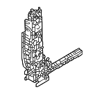 VAY071030 - Body: Hinge Pillar Reinforced for Mazda Image