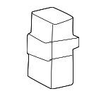 D3507046X - Body: Center Pillar Reinforced Nut Plate for Mazda Image