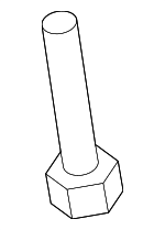 9YA020835 - Body: Hinge Lower Bolt for Mazda: 2, 3, CX-7, CX-9, MX-5 Miata, RX-8 Image