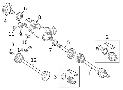 Carrier & Front Axles for 2015 Mercedes-Benz Sprinter 2500 #0