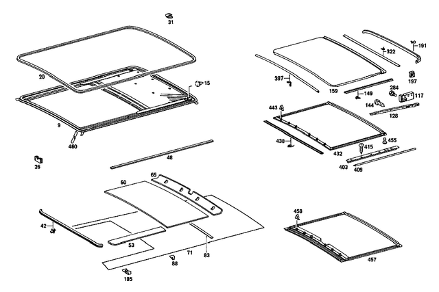 1167800029 - : Frame for Mercedes-Benz Image