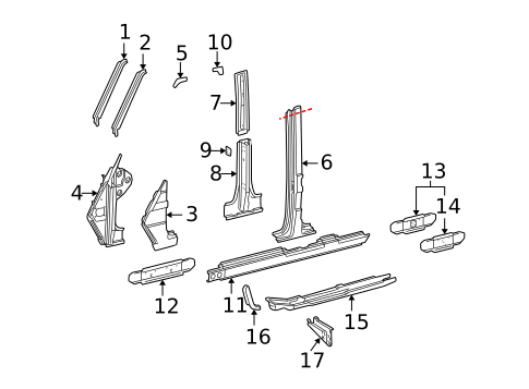 Floor for 2005 Mercedes-Benz G 500 #0