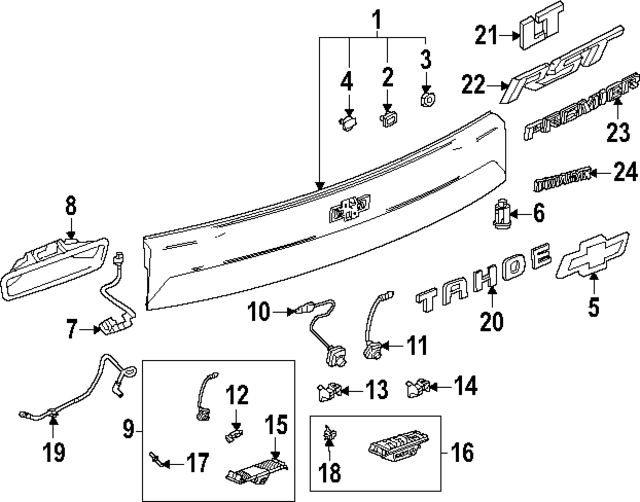 85768846 - Body: Applique Panel for GM Image