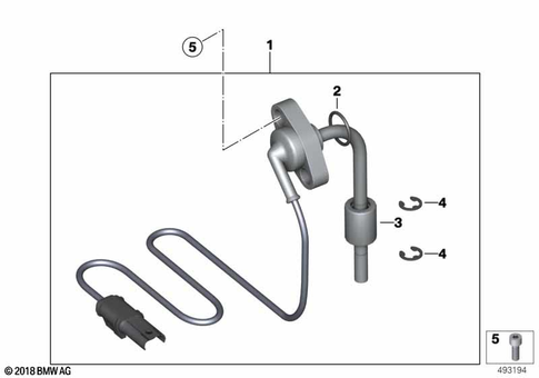 Sensor for Control Unit for 2012 BMW-Motorrad R 1200 RT #0