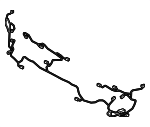 32217751 - Body: Harness for Volvo: S60, V60, V60 Cross Country Image