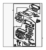 39050SDAA31ZA - Body: Center Module Assembly for Honda: Accord Image