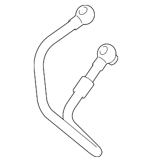 12755109 - : 2003-2005 Saab 9-3 - Turbocharger Oil Line for Saab: 9-3 Image