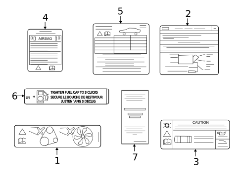 Labels for 2014 Jaguar XKR #0