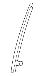 72230SWAA01 - : 2007-2011 Honda CR-V - Sash R Front Door (Lower) (Front) for Honda: CR-V Image