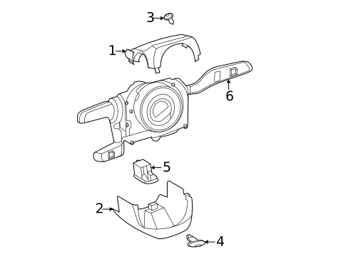 Shroud, Switches & Levers for 2023 Porsche 911 #0