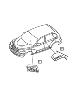 4896523AC - Electrical: Air Bag Control Module for Mopar Image