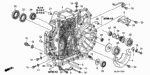 21101RG0A00 - Transmission - Automatic: PLATE, BEARING SETTING for Honda Image
