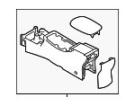 969103NF1B - Body: Center Console for Nissan Image