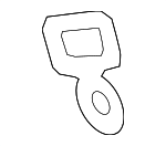 JDE39873 - Cooling System: Thermostat Unit Gasket for Jaguar: E-Pace, F-Pace, F-Type, XE, XF Image