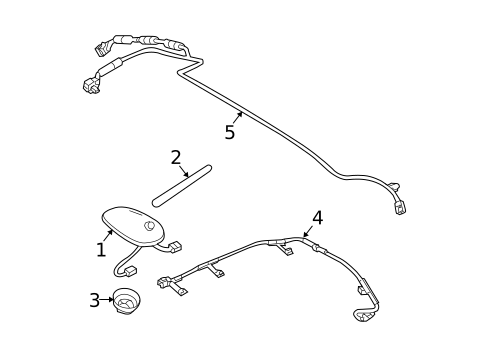 Antenna & Radio for 2012 Mazda 3 #2