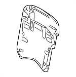 4H0885274 - : Seat Back Panel for Audi Image