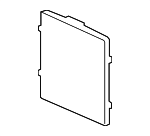4H0885590 - Body: Opening Liner Inner Cover for Audi: A8 Quattro, S8 Image