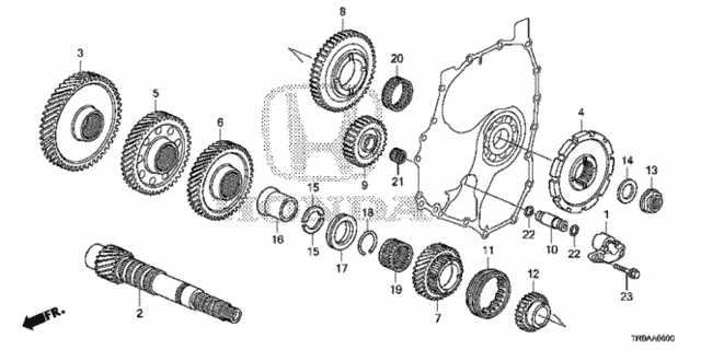 AT Countershaft for 2013 Honda Civic #0