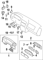 8973559760 - : Cruise Switch for Isuzu Image