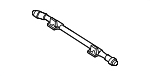 2545015602 - Cooling System: Front Hose for Mercedes-Benz Image