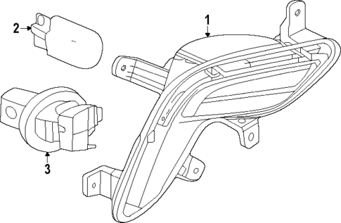 Signal Lamps for 2025 Buick Envista #0