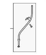 7L115609A - Engine: Tube for Audi: S6, S8 Image