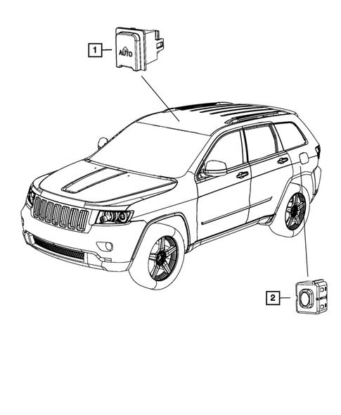 Switches for 2015 Jeep Grand Cherokee #6