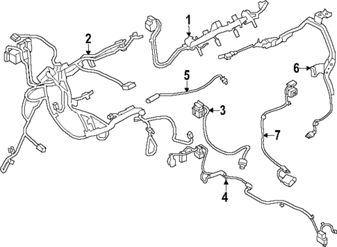 Wiring Harness for 2024 BMW X5 #0