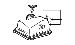 17705F0200 - Engine: Upper Cover for Toyota Image
